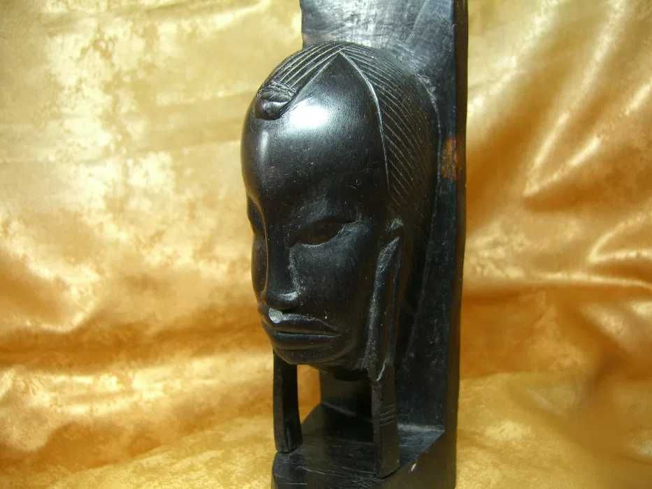 Sculptura abanos Africa, colectie, cadou, vintage