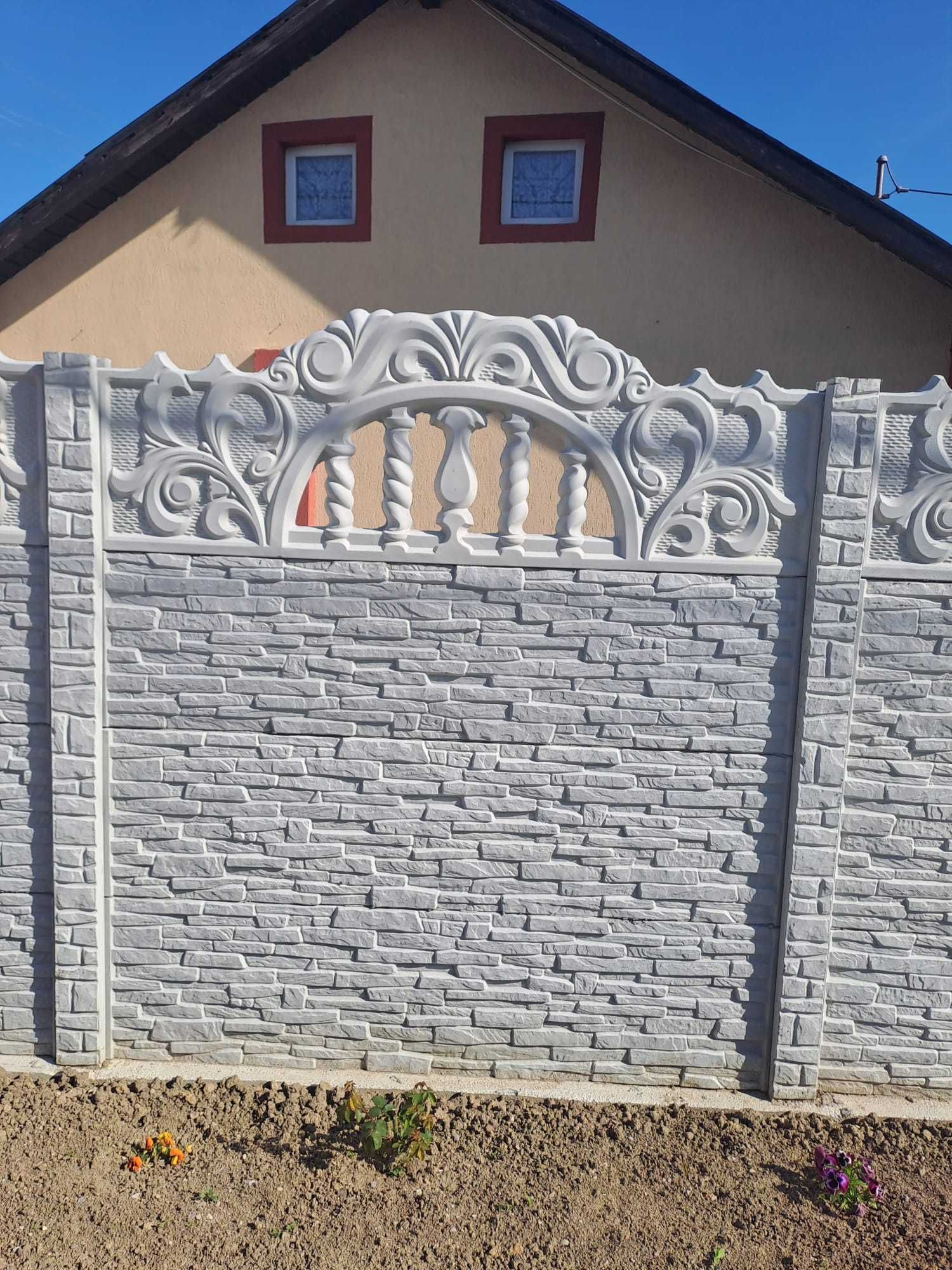 Gard beton Jilavele Ialomita