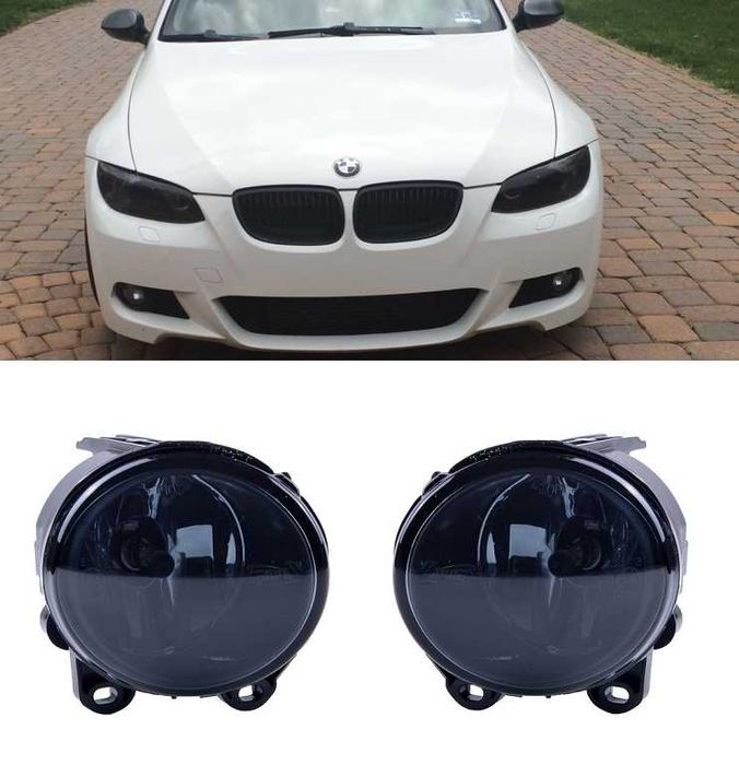 Proiectoare ceata BMW F22 F23 E92 E93 F10 F11 F07 E53 'bara M' fumuriu