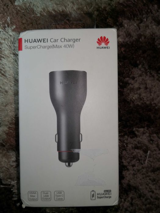 Incarcator auto Huawei CP37 Super Charge Max 40W ORIGINAL - SIGILAT