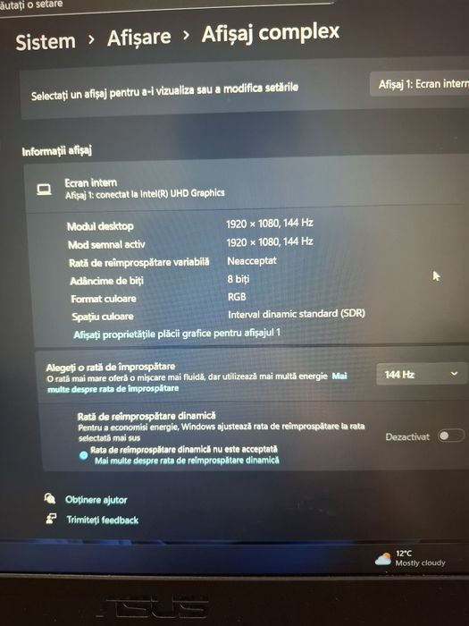 Laptop Asus Tuf gaming