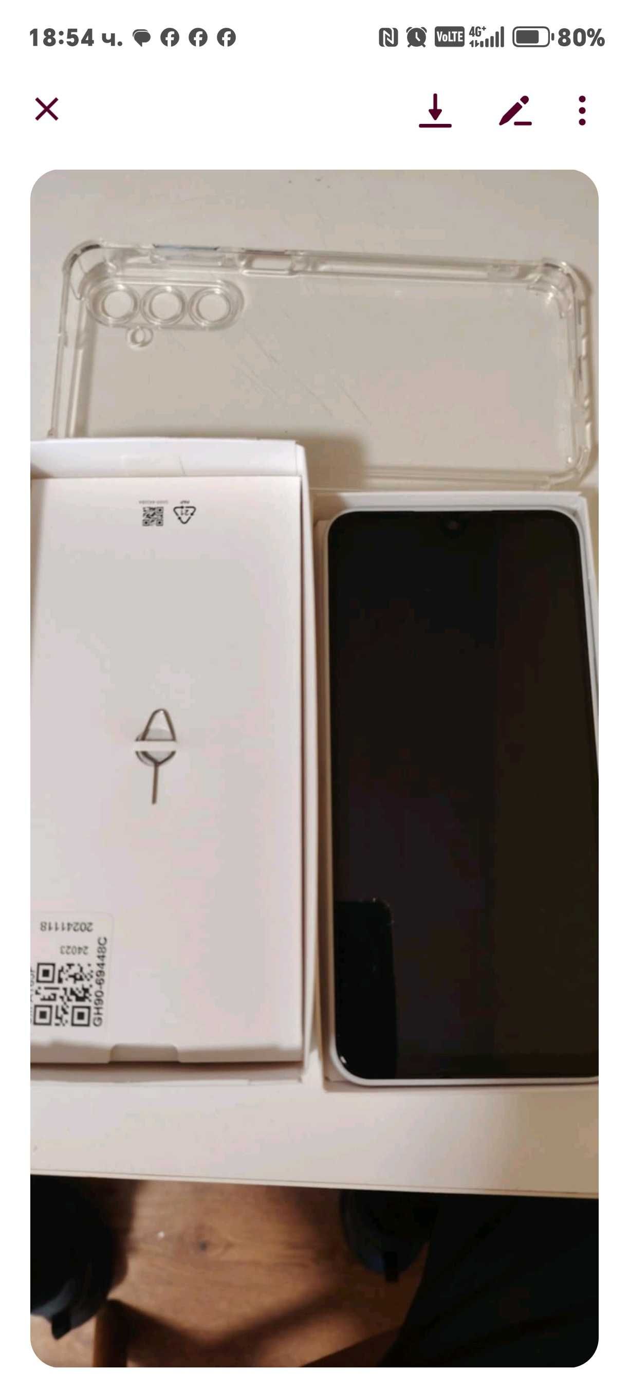 SamsungA165 Чисто нов взет от А1