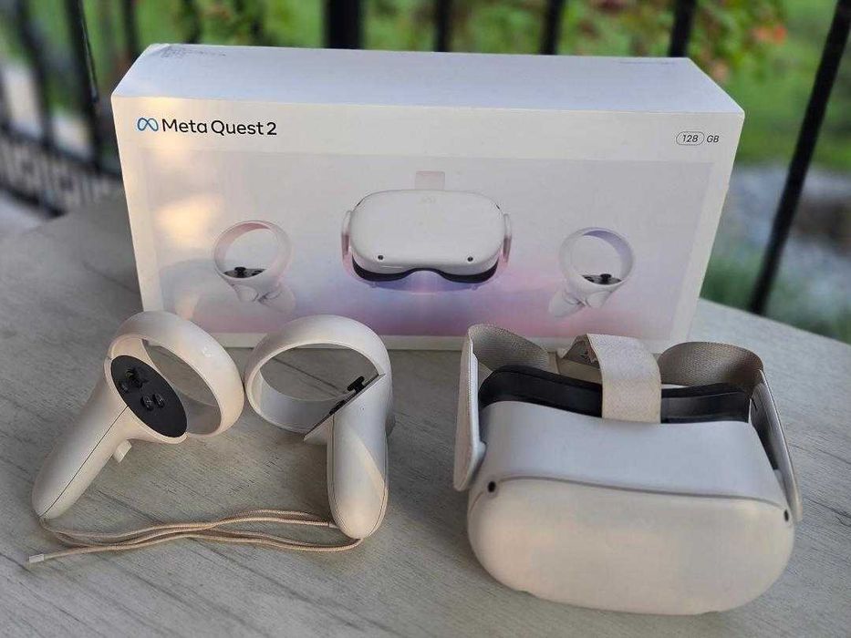Ochelari VR Meta Oculus Quest 2 128GB + suport ochelari VR