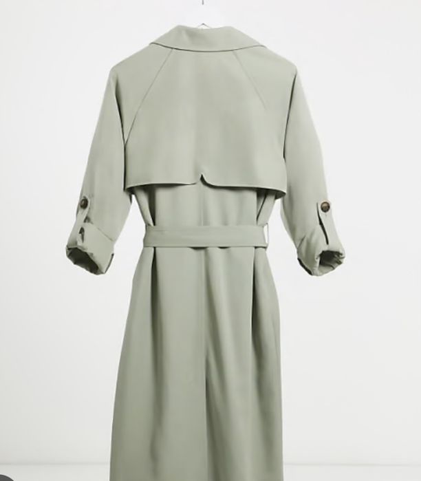 Страдивариус trenchcoat в цвят каки