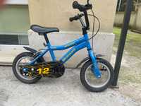 Детски син велосипед 12''