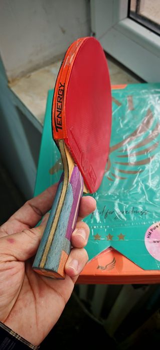 Paleta HM Blades ALC off cu Dignics 09c și Tenergy 05 hard