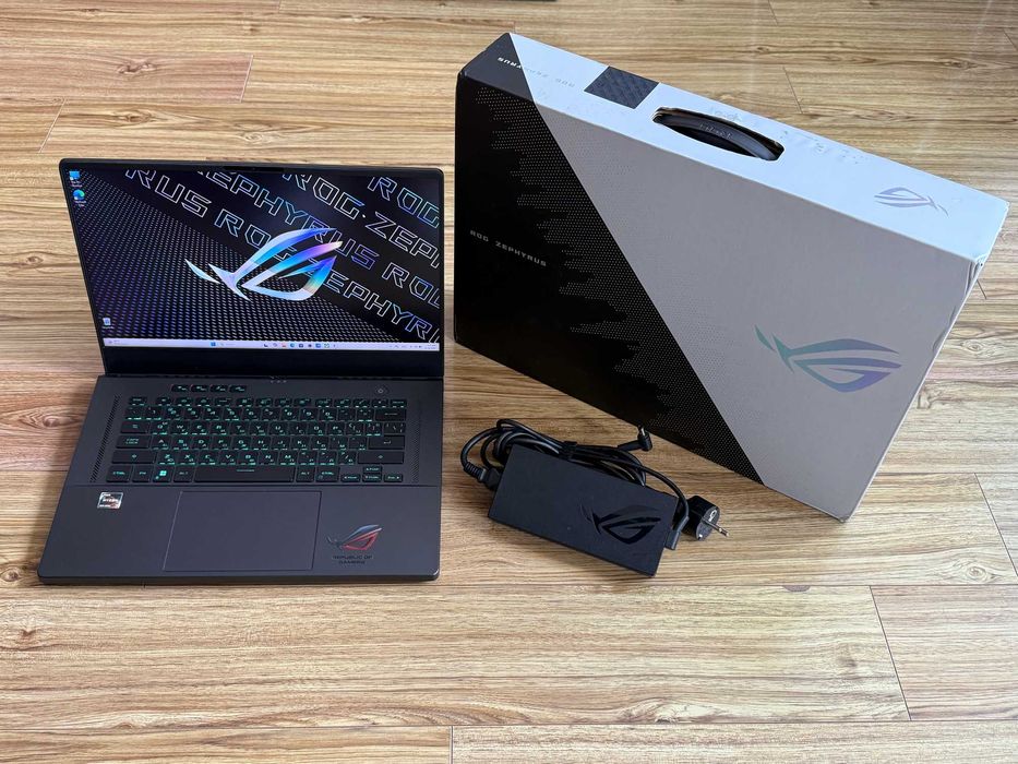 240Hz Rog Zephyrus G15`RTX 3080/Ryzen 6800HS/32GB DDR5/1TB NVMe