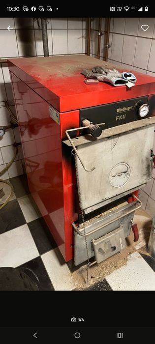 Centrală pe lemne și puffer