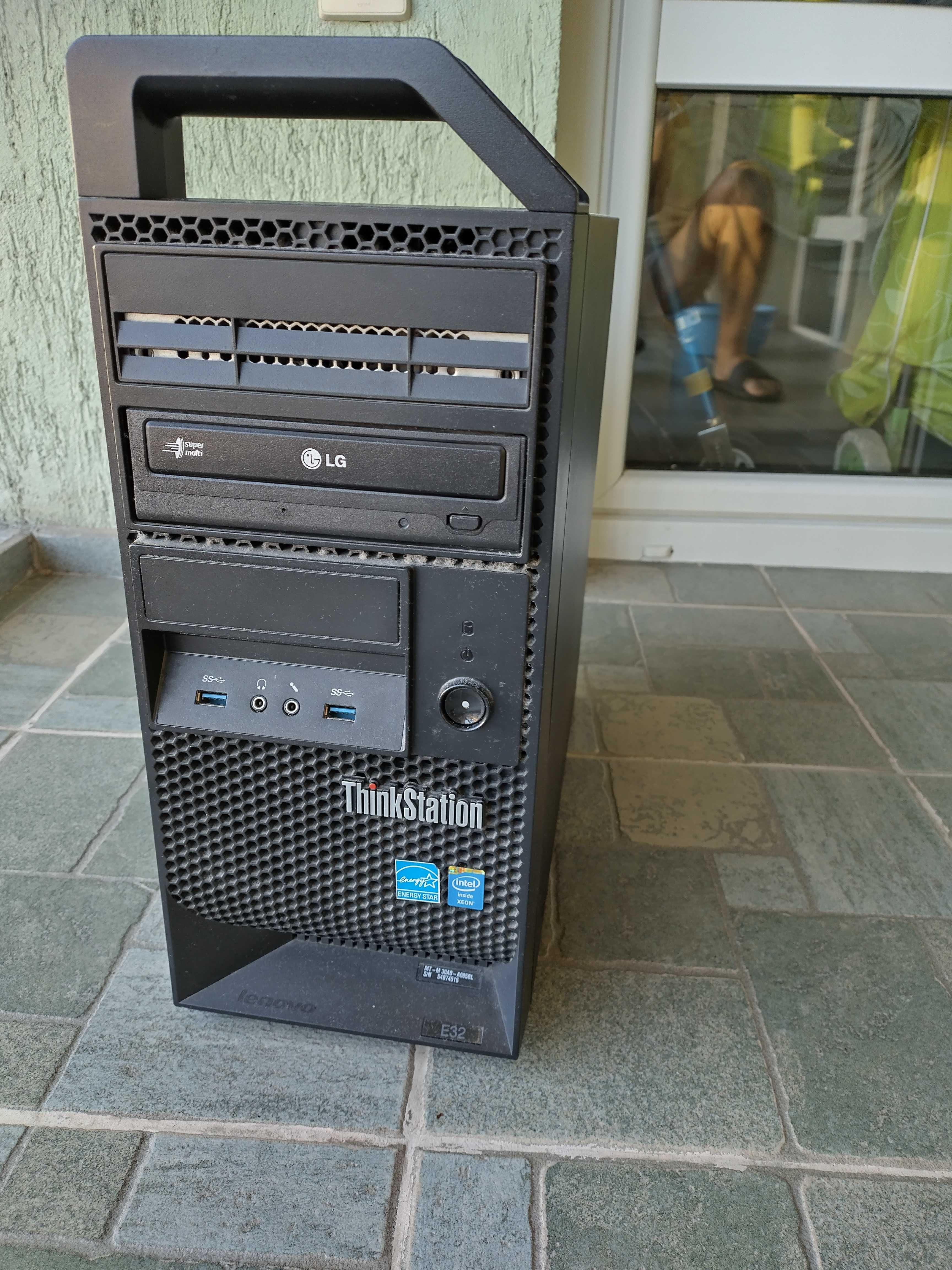 Workstation Lenovo E32, xeon e3-1225 v3, 16gb