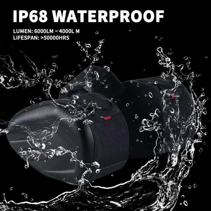 Set doua genti laterale, pt motocicleta, MC0406, Waterproof, Negru