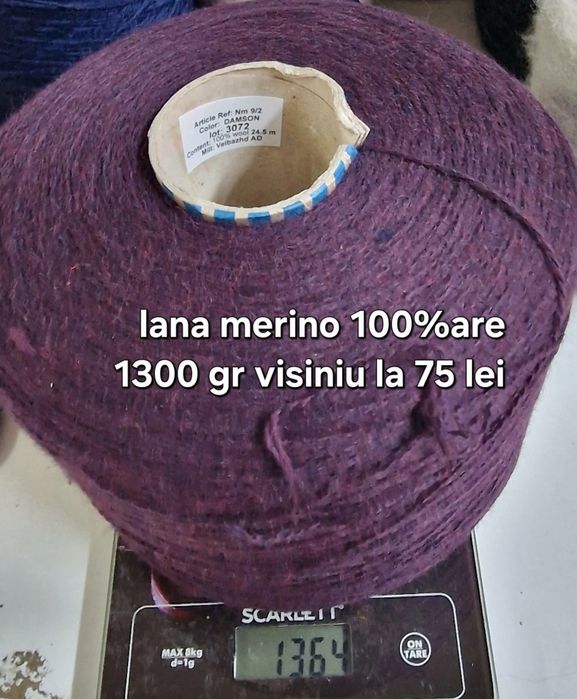 Lana 100% sau lana merino100 %