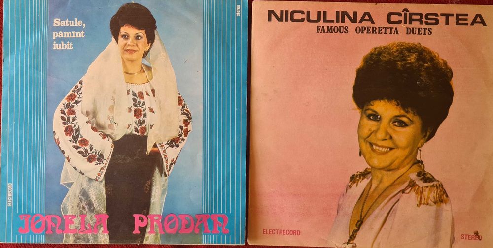 Discuri de muzica populara Electrecord stereo