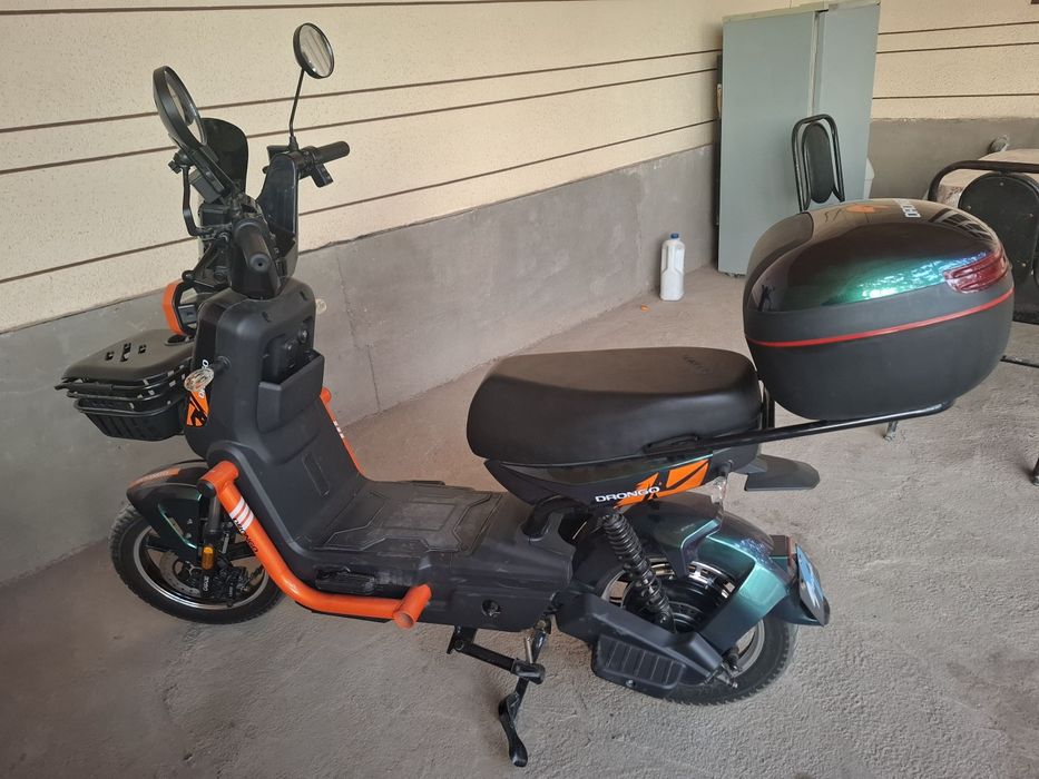 Elektro skuter Drongo Prava Nomer shart emas