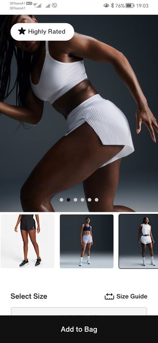 Nike Къси панталонки S