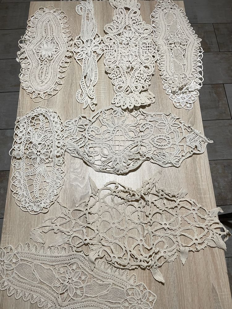Servetele, fete masa macrame