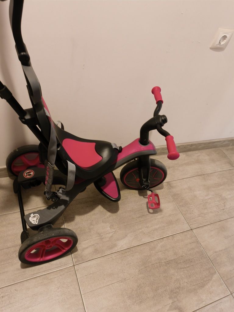 Детска триколка Globber Trike Explorer 4 в 1, Розова