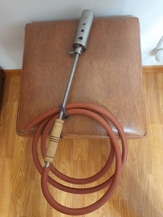 Arzător pârlit porci din inox cu furtun