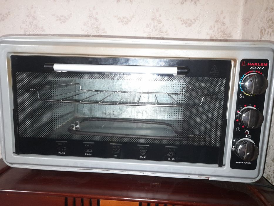 Большая духовка Турция работает только верхняя спираль