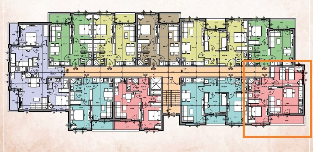 Продава се Тристаен апартамент в Бургас, Долно Езерово - 83 кв.м за 1154 €/кв.м - Снимка #1