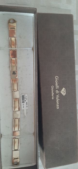 Brățară aur italian18 k gramaj 23,4g