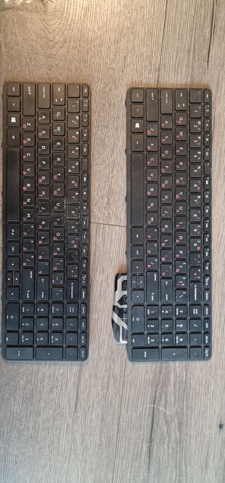 Продават се 2 броя клавиатури за лаптоп HP