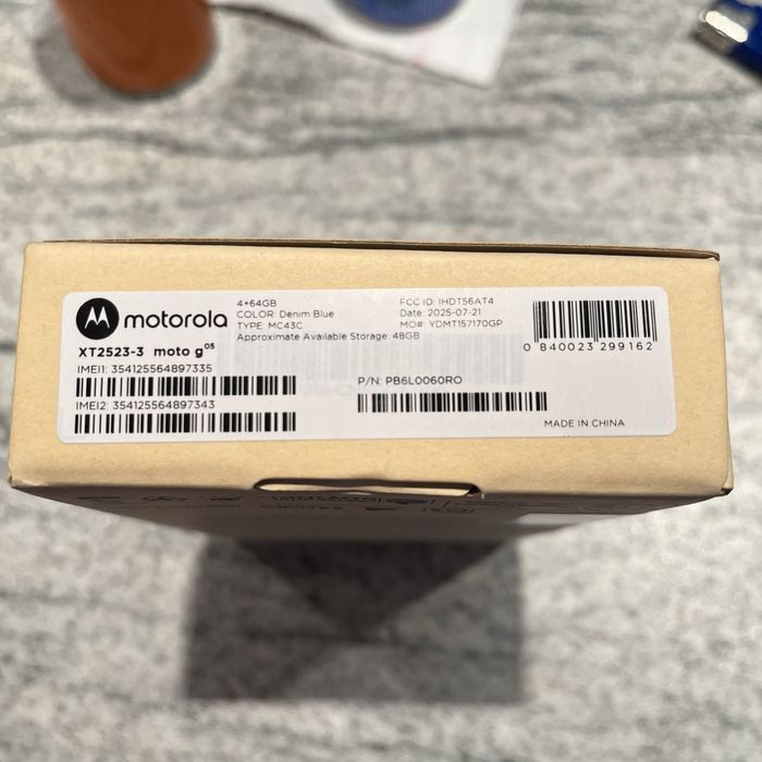 Motorola moto g05 - нов