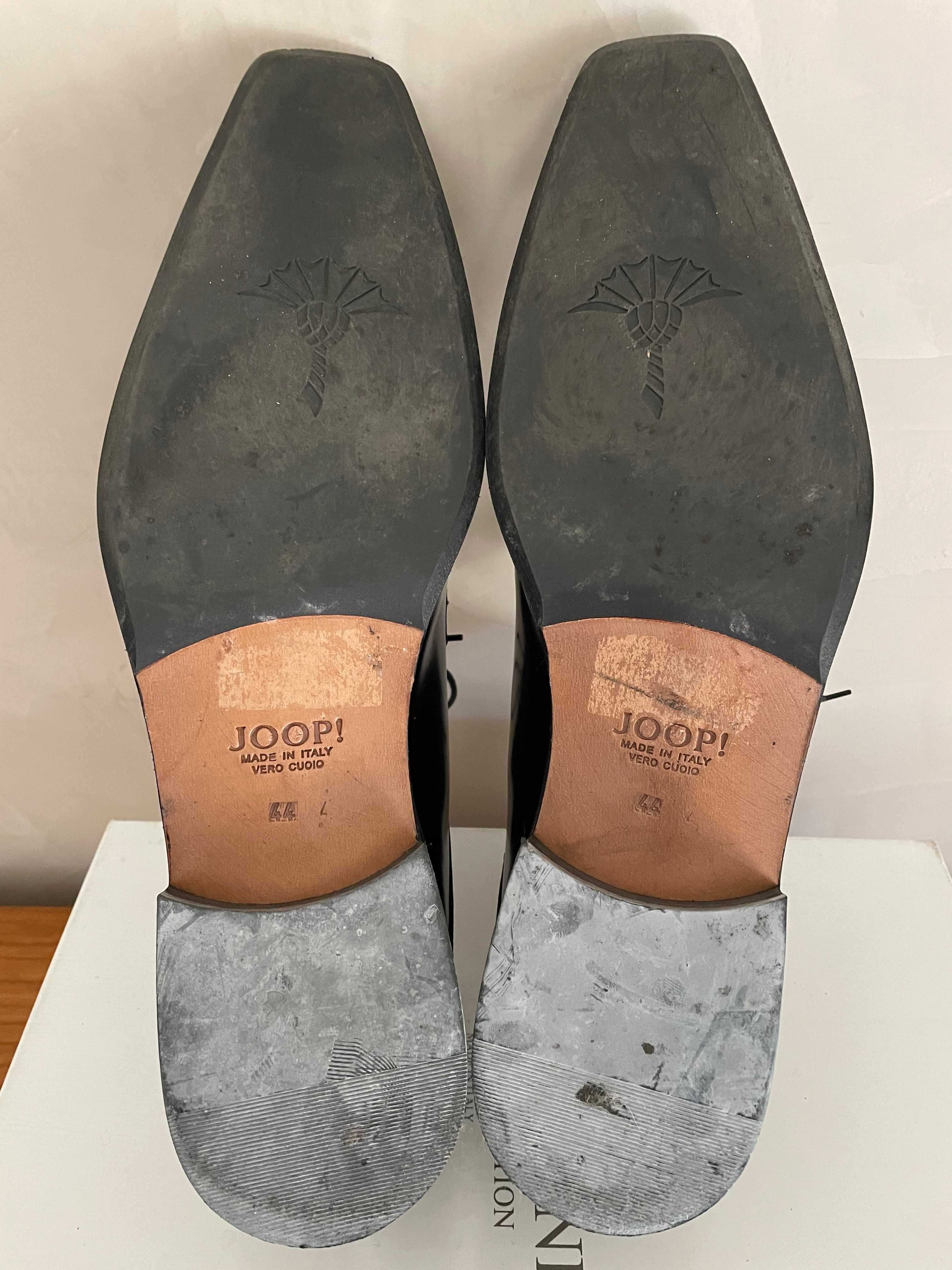 Pantofi eleganti cu siret, din piele neagra, Joop!, marime 44