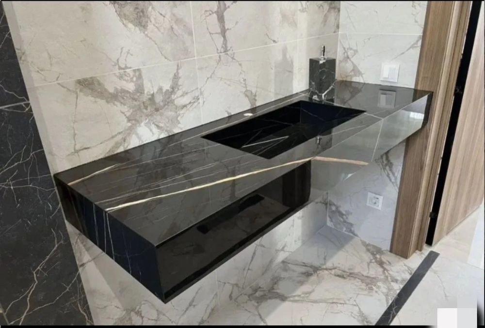 Раковина из керамогранита