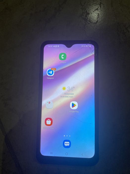 Самсунг а 10 в нормальном состоянии