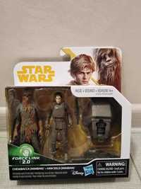 Star Wars Force Link - Chewbacca [Mimban], Han Solo [Mimban]