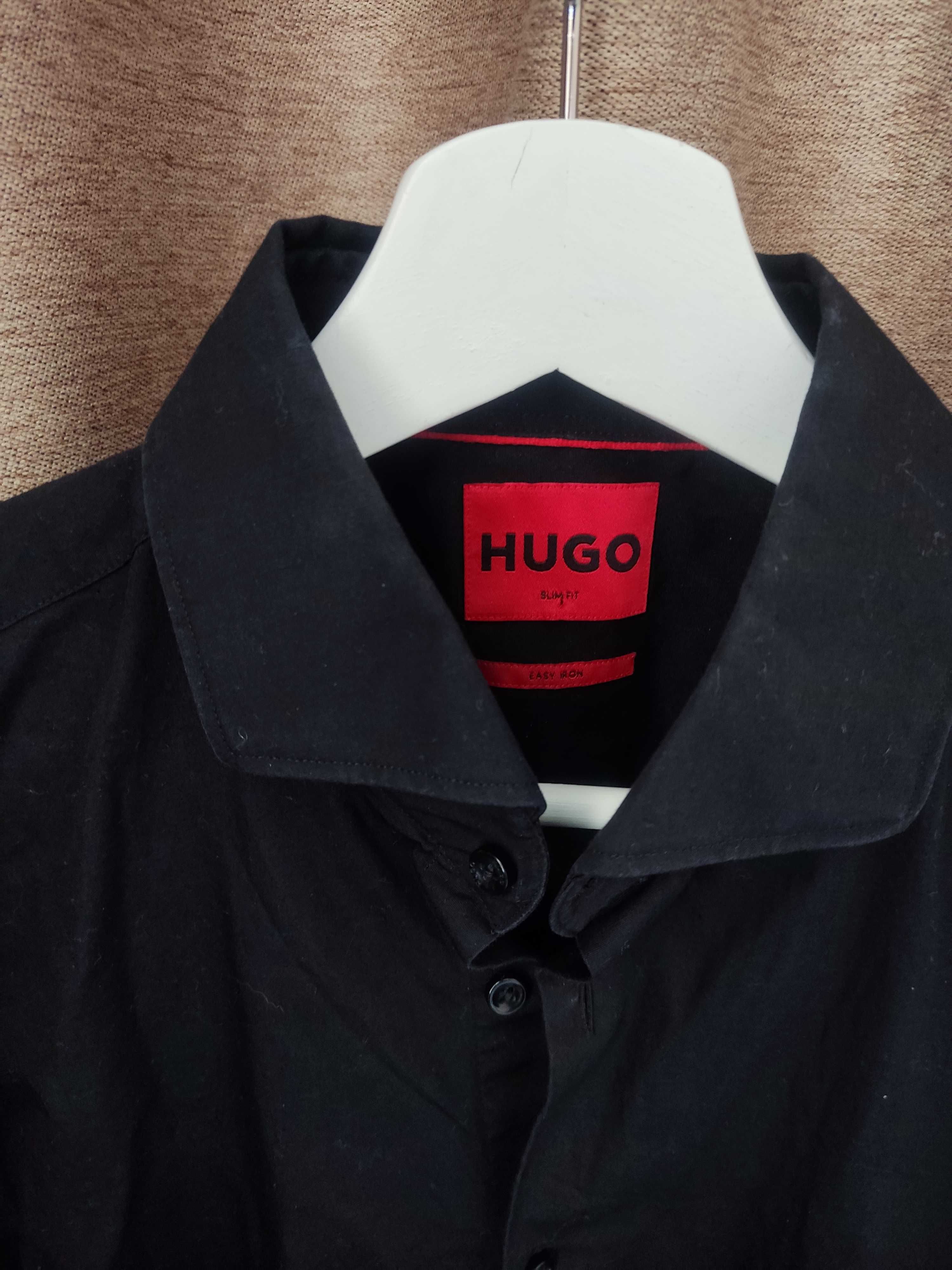 HUGO Boss мъжка черна риза