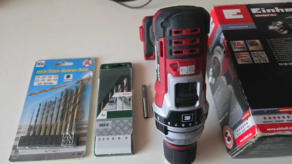 Masina de gaurit / insurubat Einhell PXC TE-CD 18 Li E, Expert, 47 Nm