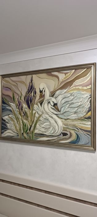 Картина “ Лебединая верность"