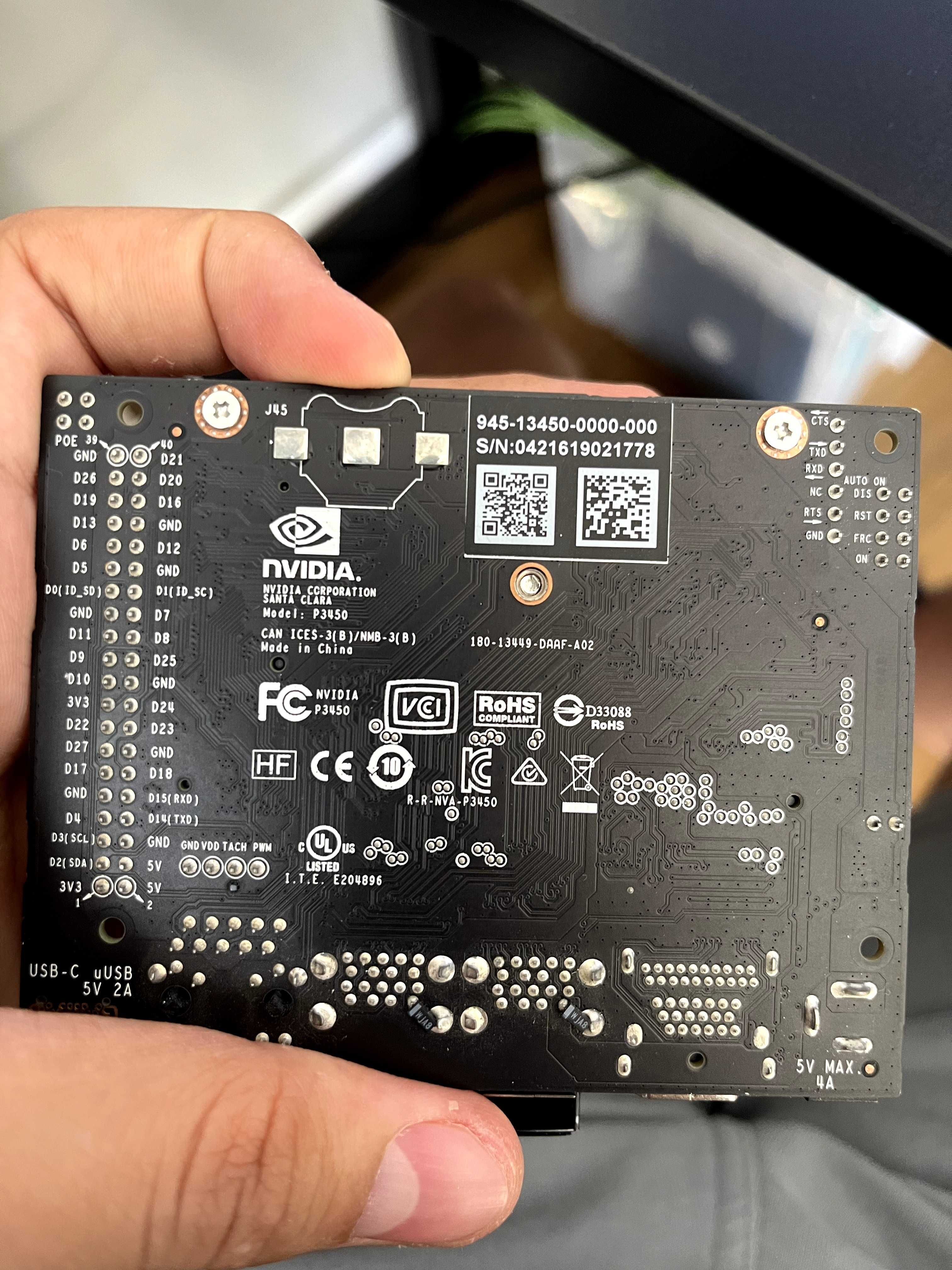 NVidia Jetson Nano мини компютър за разработки
