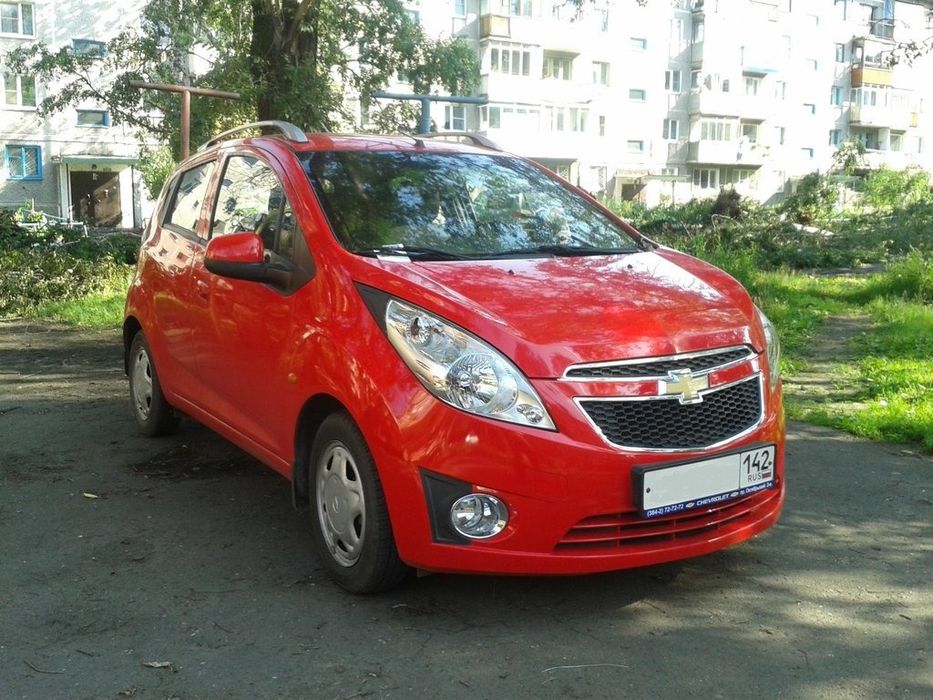 Бампер переднии Шевроле Спарк 2