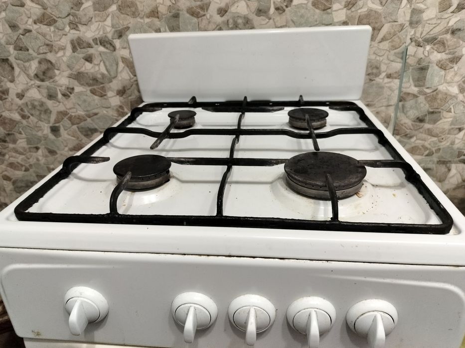 Газовая плита в рабочем состоянии!