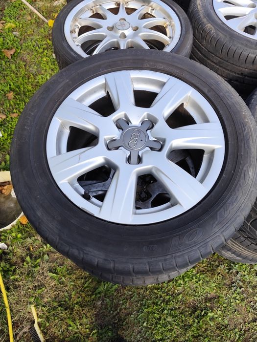 Jante audi 16 inch originale anvelope vara 225.55.16