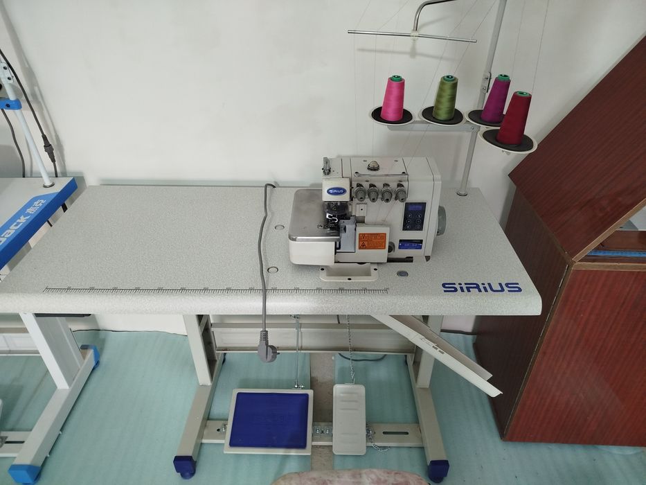 Overlok sirus garantiyasi bilan koʻp ishlatilmagan