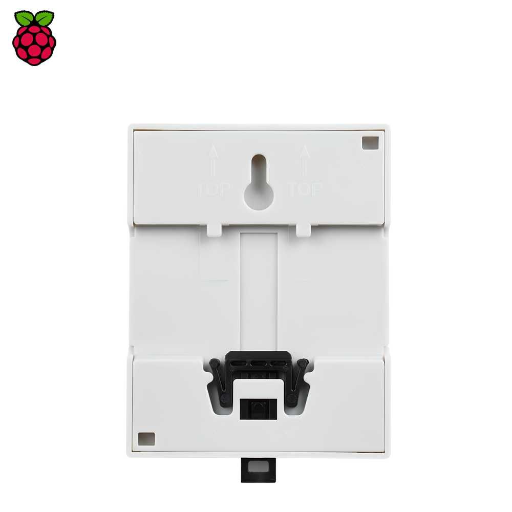 Корпус с радиатором для установки на дин рейку - для Raspberry Pi 5