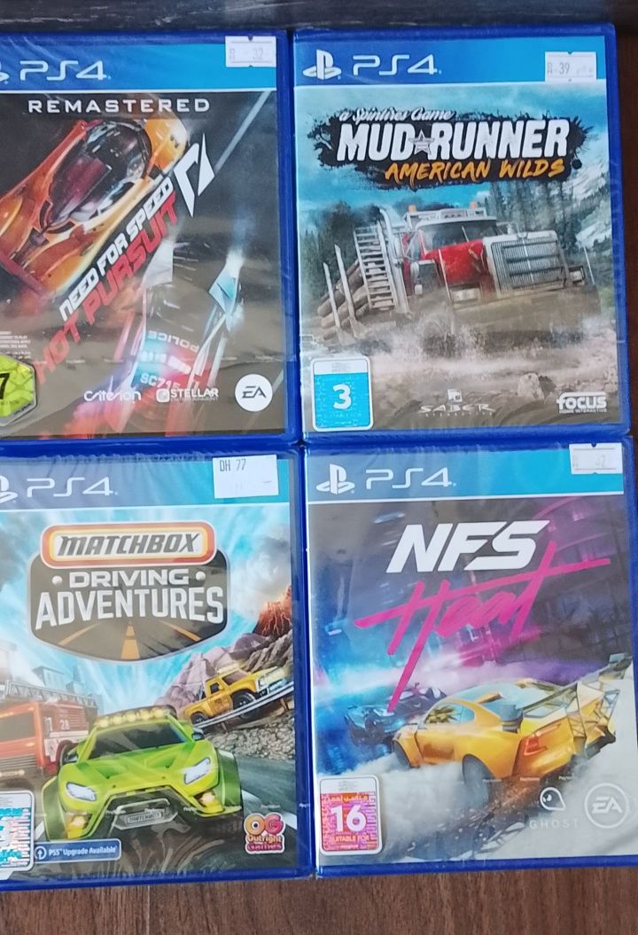 Playstation 4га очилмаган янги дисклар