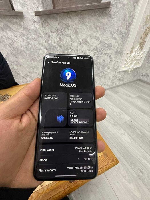 Honor 200 8gb ram 256 gb