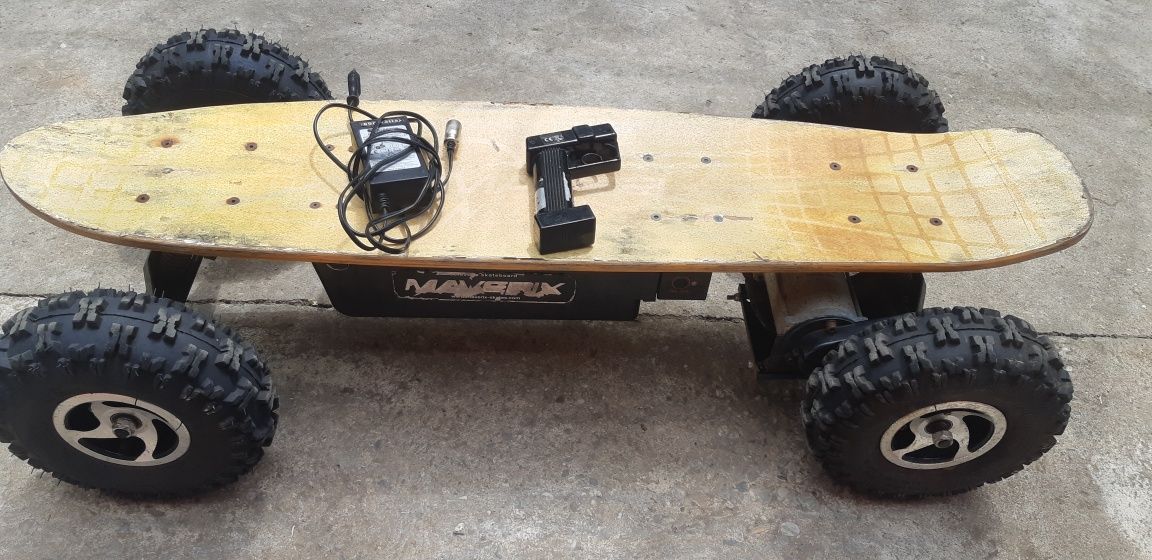 Skeboard electric offroad