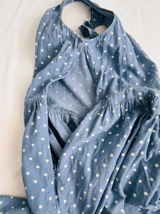 Rochie de vara cu buline si buzunare, marimea 42, Xside