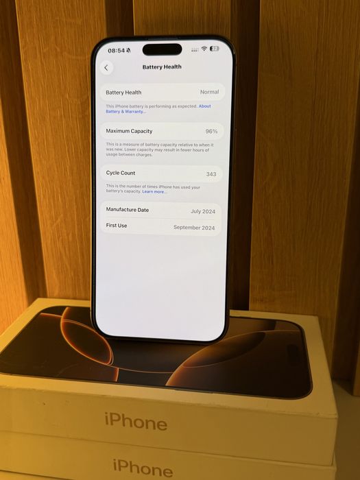 Iphone 16 Pro Max 256Gb stocare