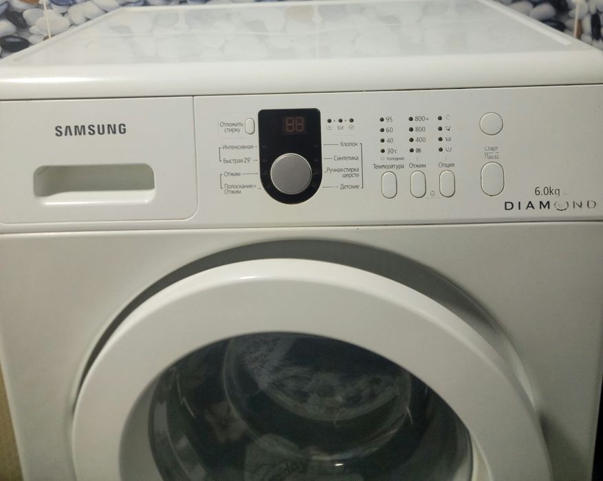 Срочно без дефектов идеально рабочая SAMSUNG Diamond 6kg