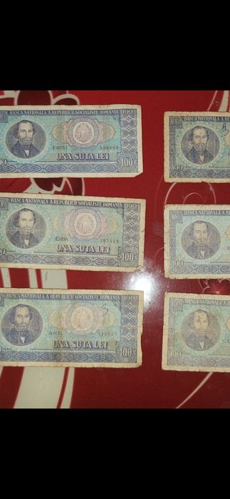 Vând bancnote 100 lei