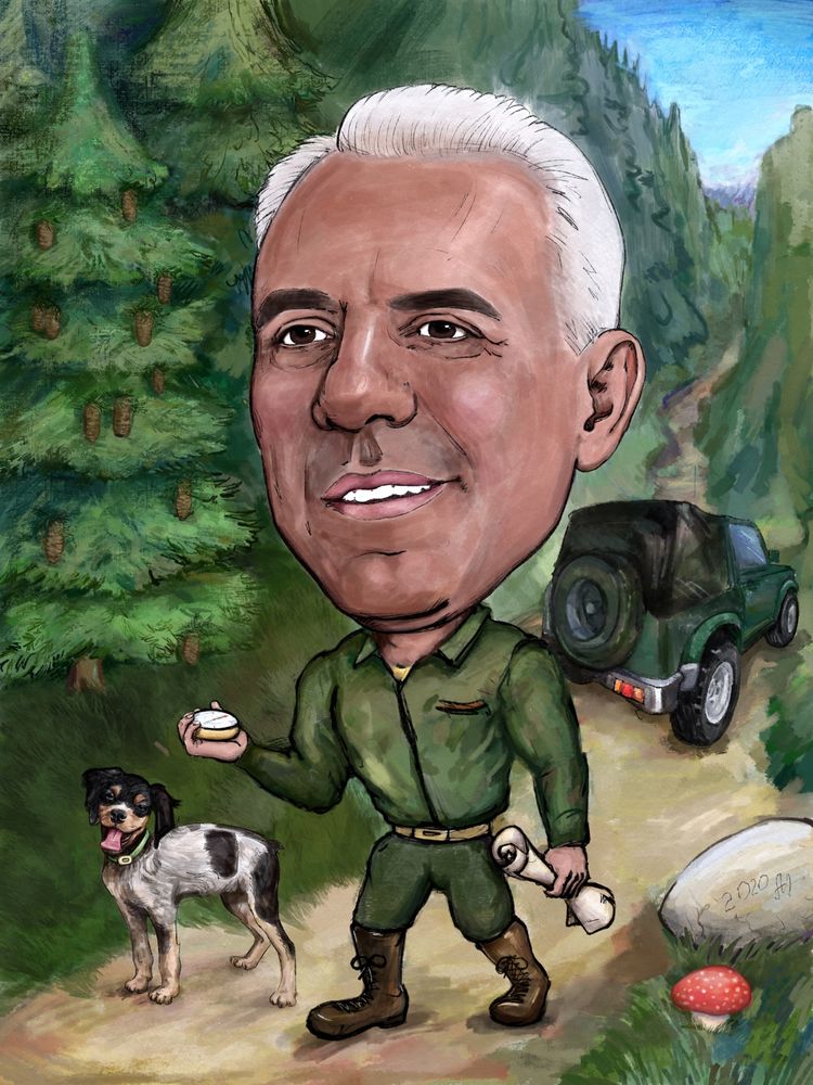 Карикатура по снимка