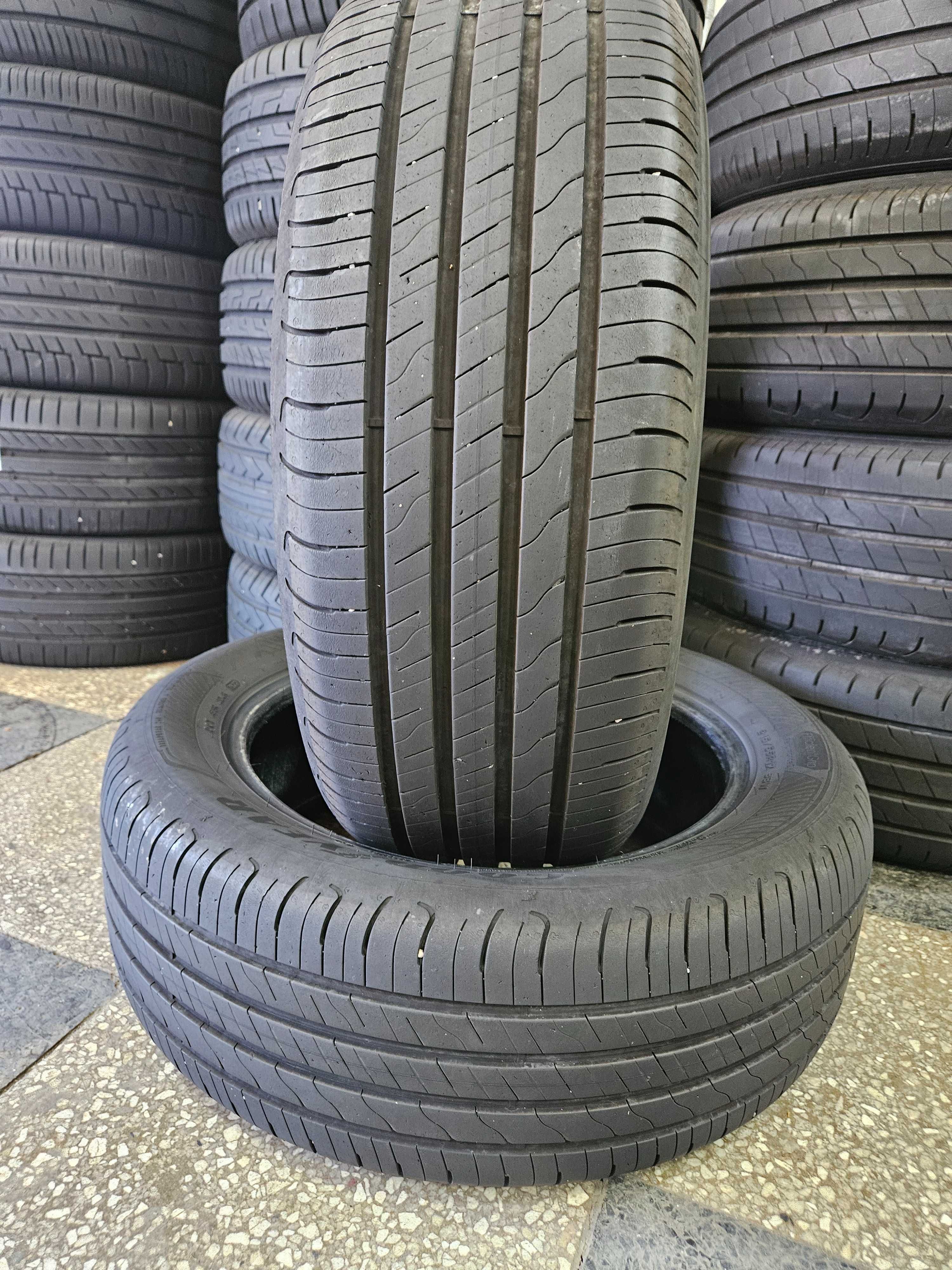 2бр 215/55/17 GOODYEAR 6,5мм грайфер дот:22г безплатен монтаж