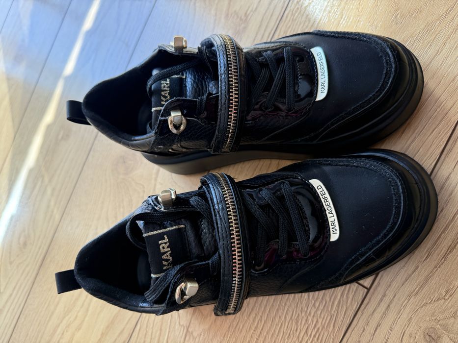 Уникални обувки на Karl, 39 номер-140лева! Нови