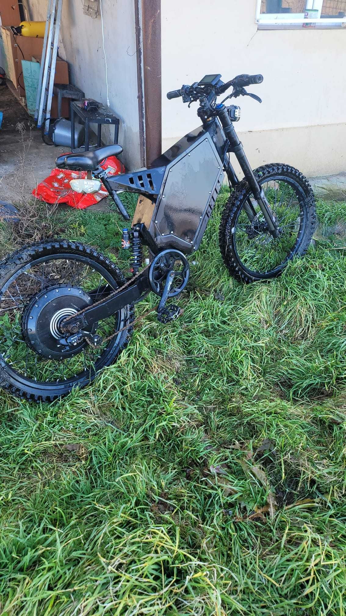 Bicicleta electrica, 12.000 W, (Varianta cu un ATV plus minus Diff)